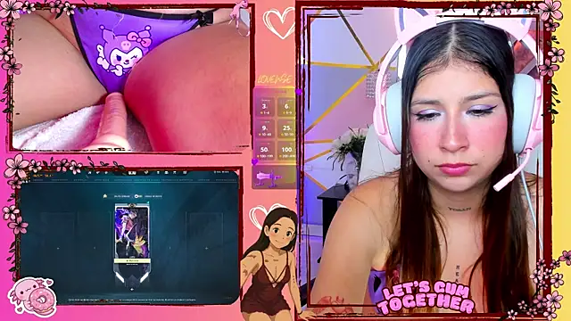 Snapshot of BellyRouse chatting on December 4, 4:11 am BellyRouse online show from December 4, 4:11 am