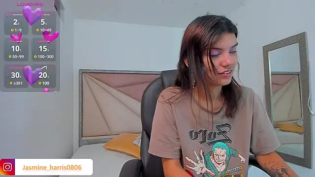 Snapshot of JasmineHarris chatting on March 5, 12:00 pm JasmineHarris online show from March 5, 12:00 pm