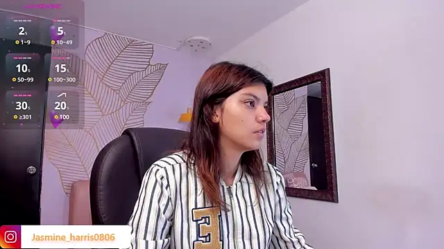 Snapshot of JasmineHarris chatting on March 12, 11:53 am JasmineHarris online show from March 12, 11:53 am
