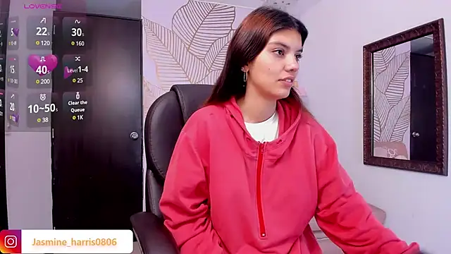 Snapshot of JasmineHarris chatting on March 13, 11:51 am JasmineHarris online show from March 13, 11:51 am