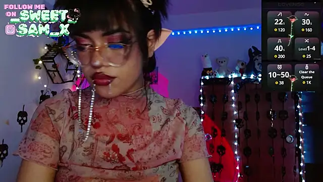 sweet Samx online show from December 23, 6:22 am