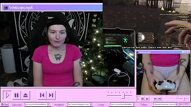 Snapshot of BrandiWRLD_999 chatting on January 10, 2:57 am BrandiWRLD 999 online show from January 10, 2:57 am