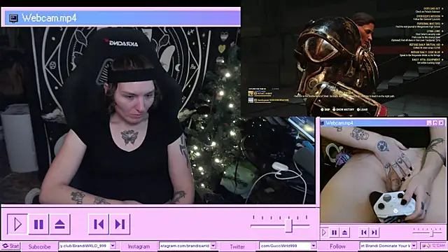 Snapshot of BrandiWRLD_999 chatting on January 11, 6:14 am BrandiWRLD 999 online show from January 11, 6:14 am