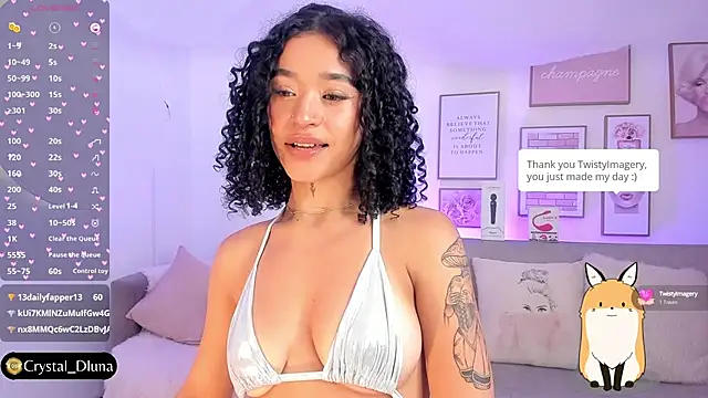 Snapshot of Crystal_Dluna chatting on January 23, 3:32 pm Crystal Dluna online show from January 23, 3:32 pm