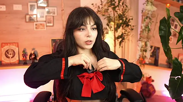 Snapshot of Dear_Morgan chatting on October 20, 10:43 pm Dear Morgan online show from October 20, 10:43 pm