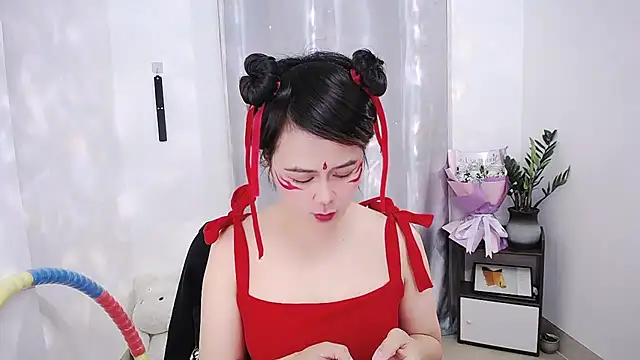 Snapshot of Fan_ting chatting on March 10, 1:45 am Fan ting online show from March 10, 1:45 am