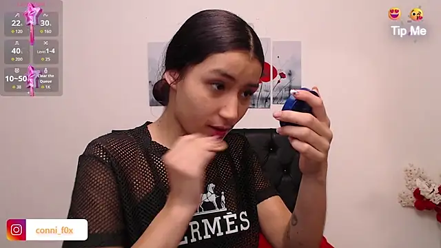 Snapshot of conni_f00x chatting on September 14, 12:15 pm conni f00x online show from September 14, 12:15 pm