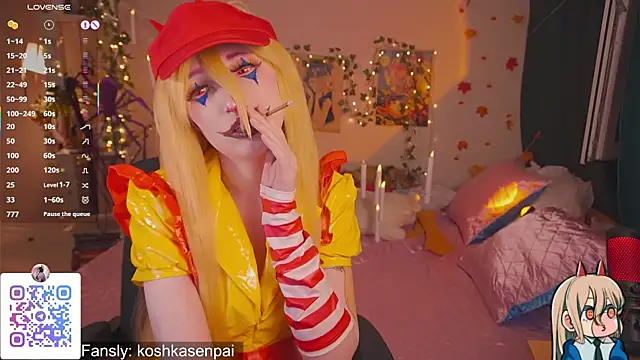 koshkasenpai online show from October 25, 5:19 pm