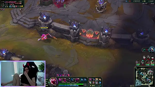 CeriseLapine online show from March 7, 9:29 am