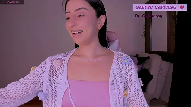 gabyye capprins online show from April 22, 1:30 am