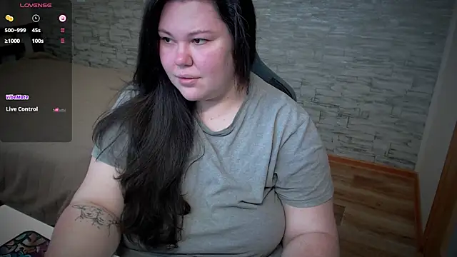 Snapshot of NicaMeow chatting on March 7, 8:13 am NicaMeow online show from March 7, 8:13 am