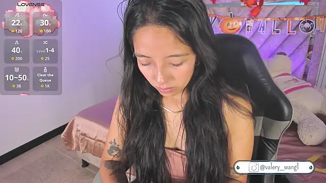 Valery wang online show from October 29, 11:56 am