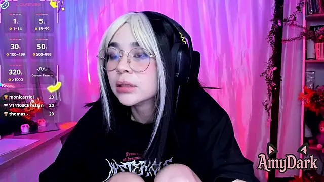  AmyDark online show from November 30, 12:25 am