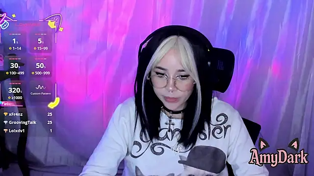  AmyDark online show from February 3, 2:53 am