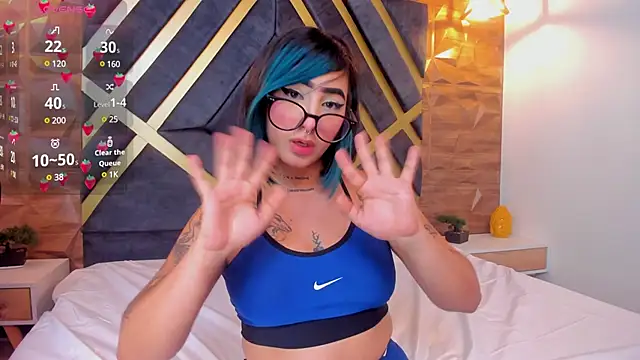 Snapshot of Alahia_Dangelo chatting on February 22, 11:46 am Alahia Dangelo online show from February 22, 11:46 am