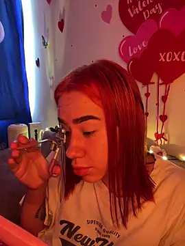 Im Valen Cute online show from February 16, 9:38 pm