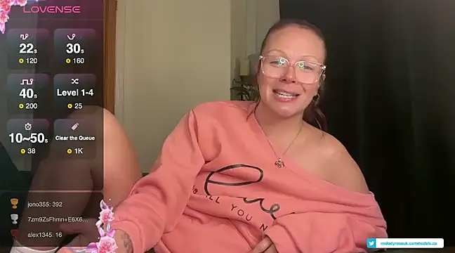 MelodyRoseUk online show from February 6, 5:30 pm