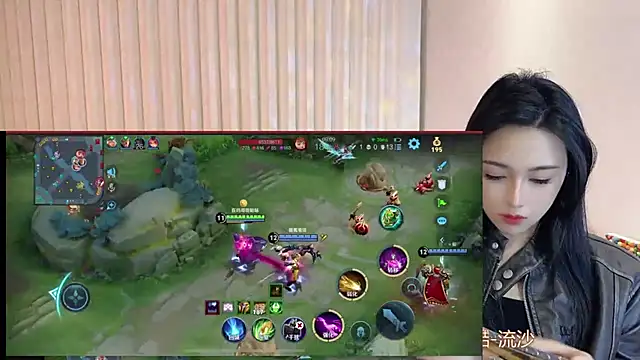 Snapshot of K-moumou chatting on January 23, 8:02 pm K-moumou online show from January 23, 8:02 pm