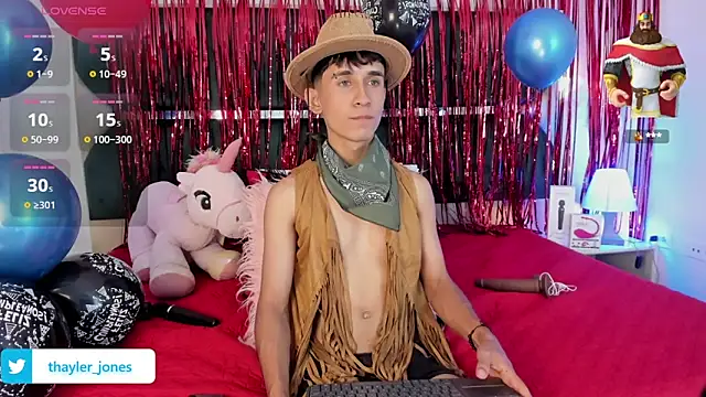 Thayler jones online show from February 1, 2:24 pm