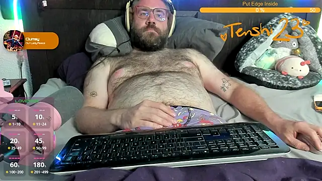 tenshi23strip online show from August 2, 5:50 am