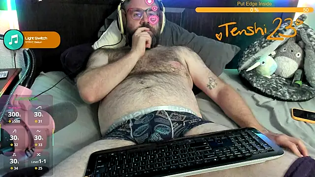 tenshi23strip online show from August 8, 5:20 am