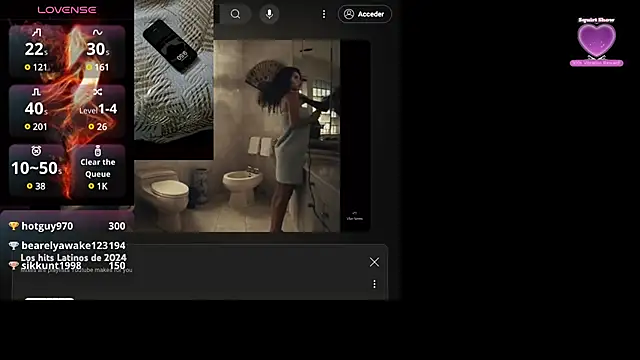 QueenYsuRey online show from March 6, 2:51 pm