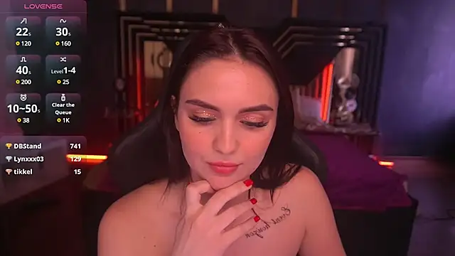 Snapshot of MilashaLovely chatting on March 7, 1:40 pm MilashaLovely online show from March 7, 1:40 pm