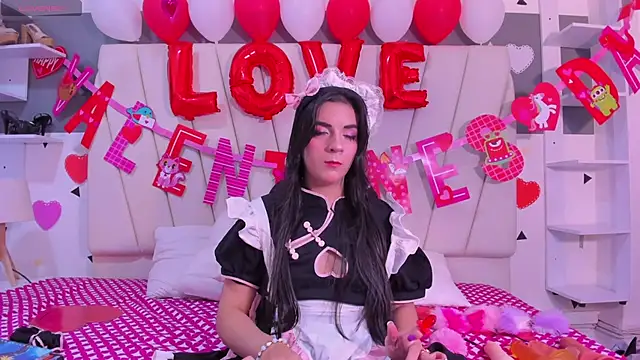 MorganitaX online show from February 14, 1:29 pm