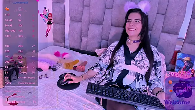 MorganitaX online show from February 19, 11:25 pm