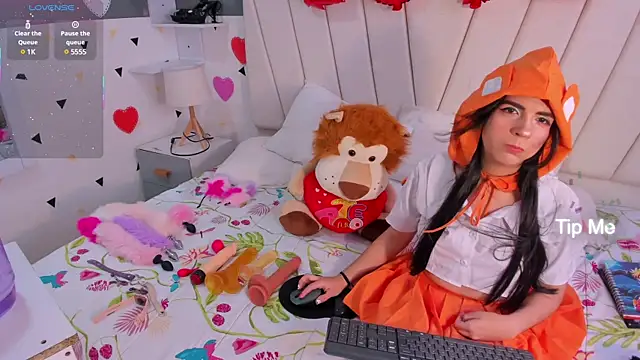 MorganitaX online show from February 23, 1:10 pm