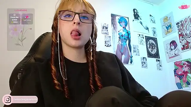 Snapshot of CelesteAyase chatting on December 17, 12:16 am CelesteAyase online show from December 17, 12:16 am