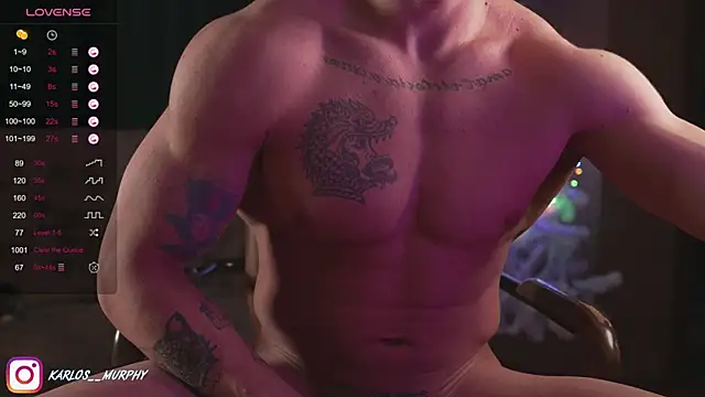 Snapshot of Karlos_Ripped_ chatting on February 1, 10:15 am Karlos Ripped online show from February 1, 10:15 am