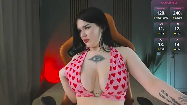 MeganFoxy11 online show from November 24, 3:06 am