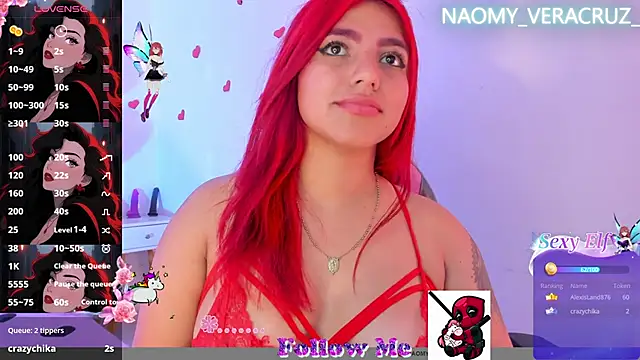 Naomy veracruz  online show from February 27, 7:26 pm