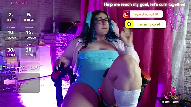 Meg4n 420 online show from March 7, 7:30 am