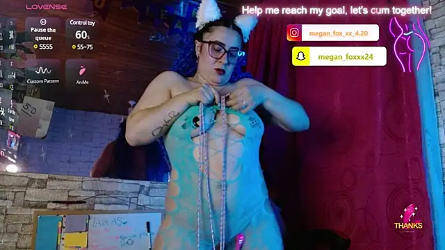 Meg4n 420 online show from March 20, 4:29 am