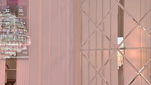 Snapshot of DorisHell chatting on February 14, 9:21 pm DorisHell online show from February 14, 9:21 pm