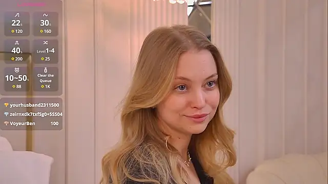 Snapshot of DorisHell chatting on February 20, 9:09 pm DorisHell online show from February 20, 9:09 pm