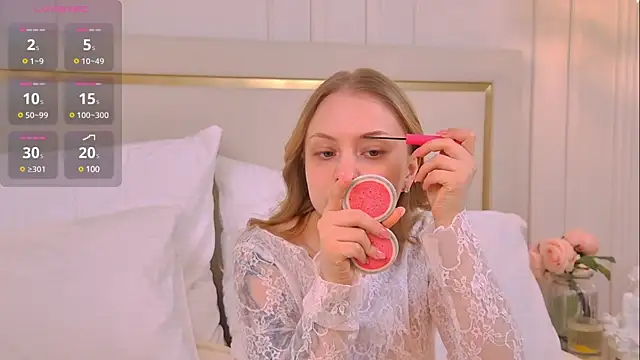 Snapshot of DorisHell chatting on February 26, 6:00 pm DorisHell online show from February 26, 6:00 pm