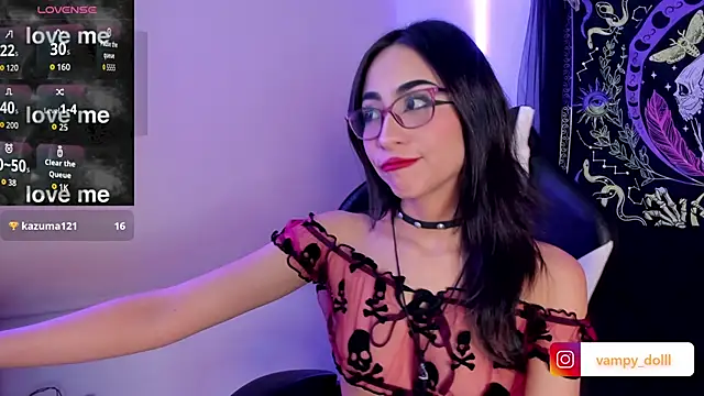 vampy dolll online show from October 10, 7:29 am