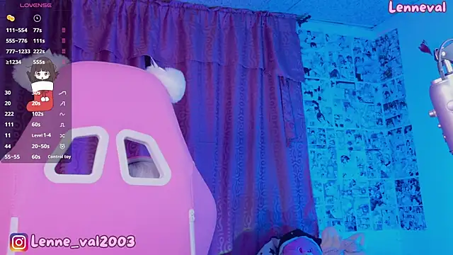 Lenneval1 online show from December 5, 3:04 am