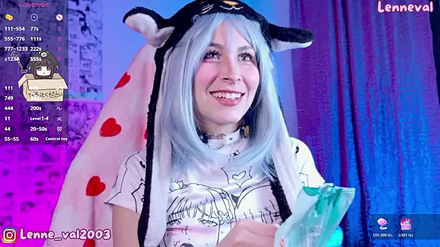 Lenneval1 online show from February 12, 4:07 am