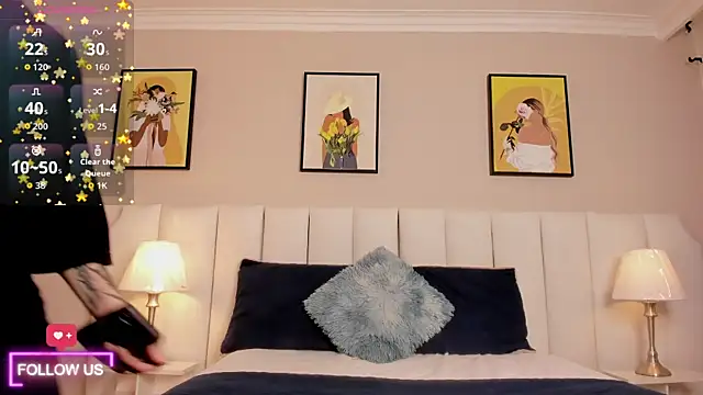 Snapshot of sett_and_gwen chatting on March 3, 4:07 am sett and gwen online show from March 3, 4:07 am