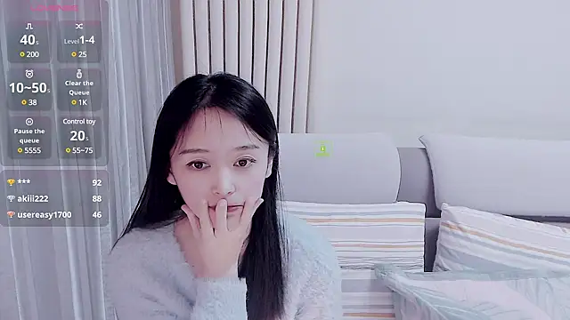 Snapshot of CN-Babycat chatting on February 23, 12:59 pm CN-Babycat online show from February 23, 12:59 pm