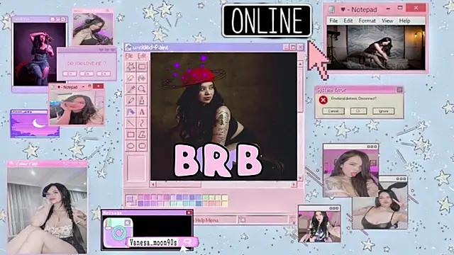 vanesa moon   online show from March 1, 2:26 am