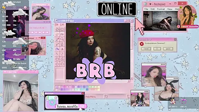vanesa moon   online show from September 25, 10:35 pm