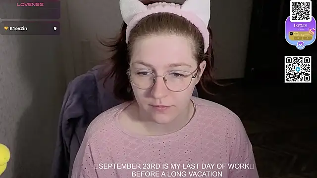 LesyaOxi online show from September 19, 8:38 am