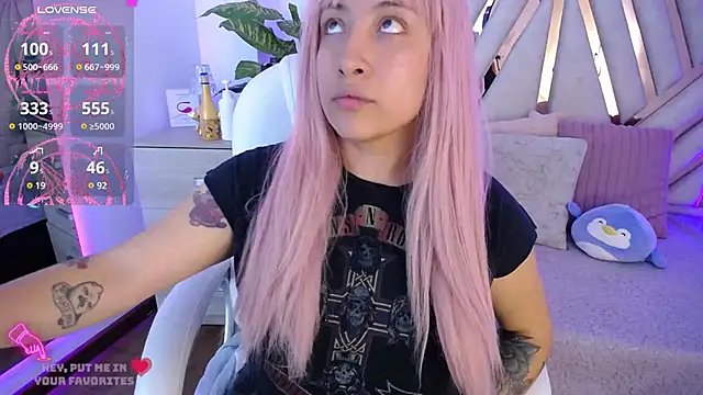 Snapshot of NyxAndria_1 chatting on February 3, 8:03 pm NyxAndria 1 online show from February 3, 8:03 pm