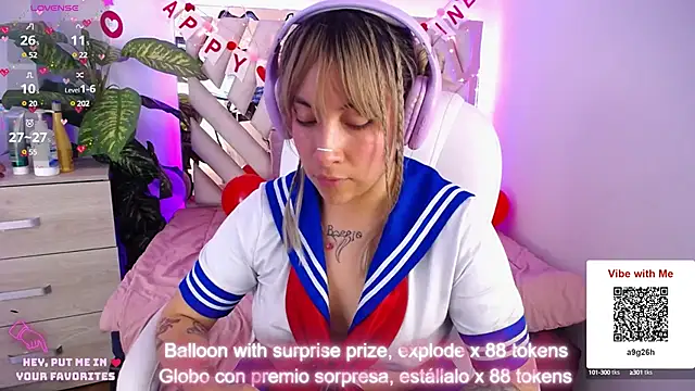 Snapshot of NyxAndria_1 chatting on February 26, 1:21 am NyxAndria 1 online show from February 26, 1:21 am