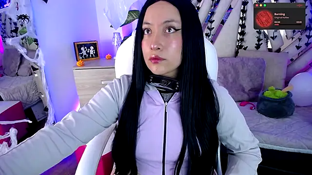 Snapshot of NyxAndria_1 chatting on October 31, 12:55 am NyxAndria 1 online show from October 31, 12:55 am